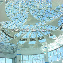 pvc coated polyester fabric for tensile membrane building structures