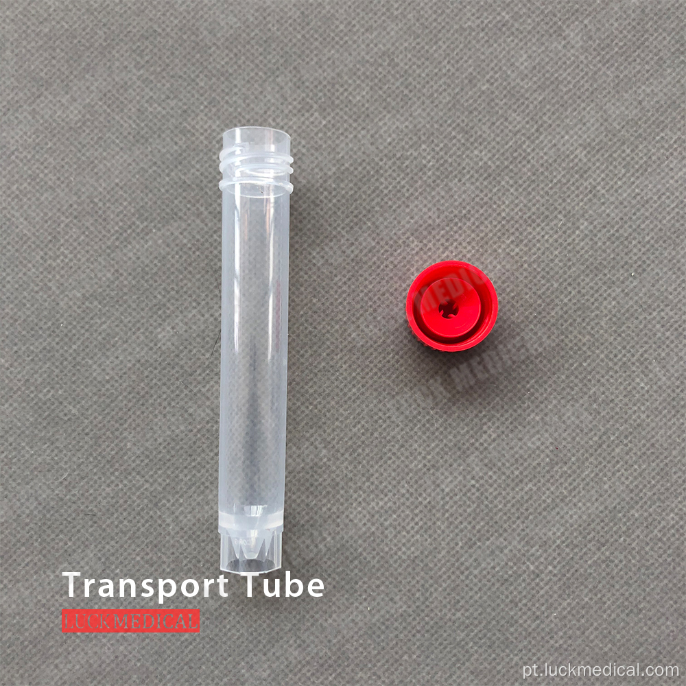 FDA de tubo de contêiner de 10 ml de transporte