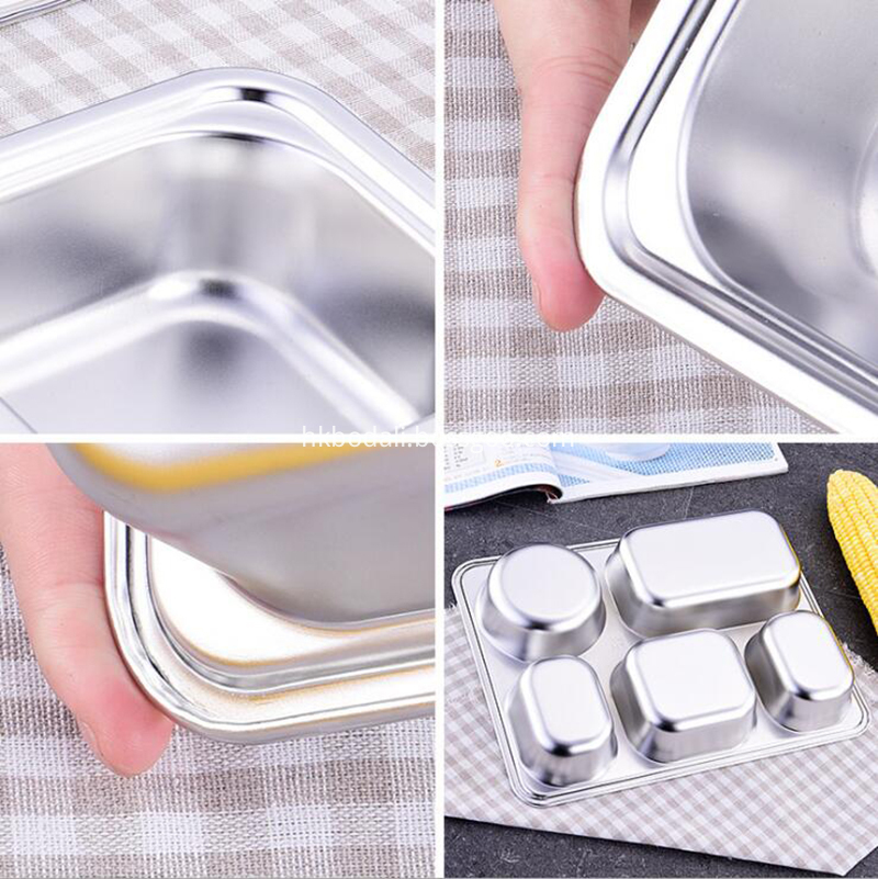Stainless Steel Food Dish With Lid