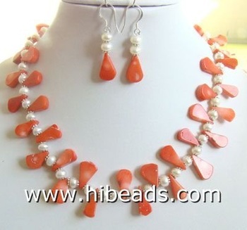 fashion coral necklace/coral jewelry CRN0040