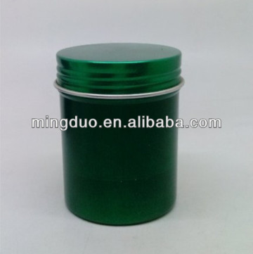 Aluminium box round aluminium container