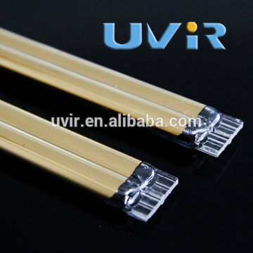 special bent infrared heating lamp