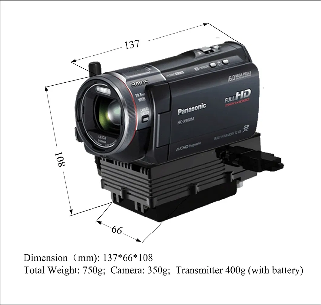 HD Boardcassting Handheld Video Transmitter