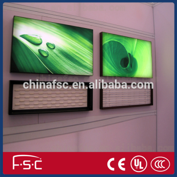 Aluminum LED Outdoor Frameless Fabric Lightbox