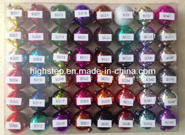 Christmas Shiny Ball Color Charts