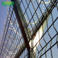 PVC Coated Welded Wire Mesh Airport Fence