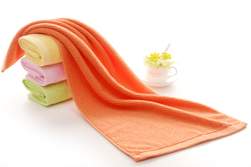 Luxury Orange Oversized Shower Towels