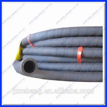 1.5 black natural rubber water hose