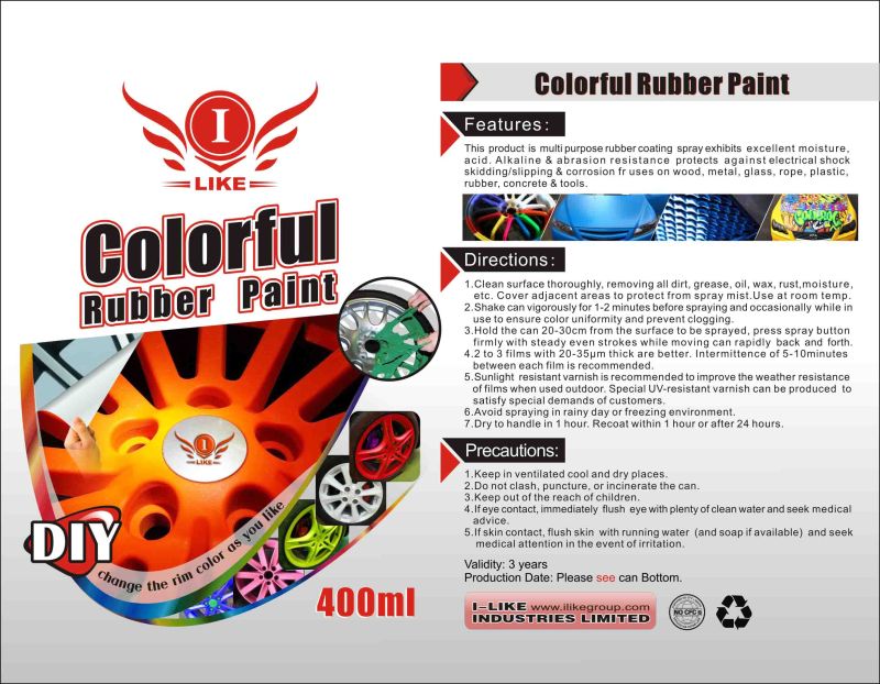 10%Discount for Rubber Spray Paint, Plastic DIP