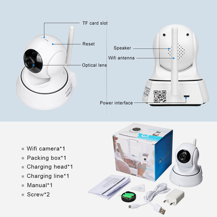 indoor wifi camera 720p