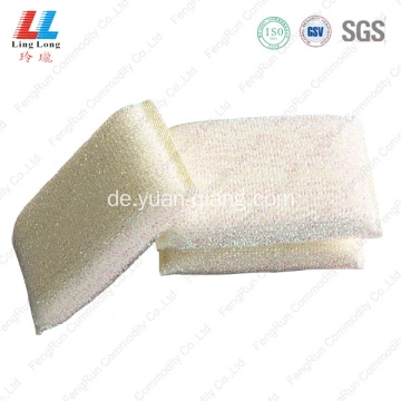 Goldener Silberner Reinigungs Schwamm Kuchen Reinigungs Schwamm Kuchenschwamm Reiniger Hersteller In China