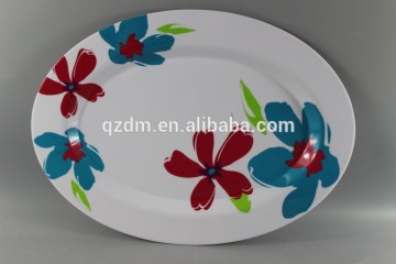 Oval 14"Melamine Dinner Plate