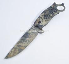 Camouflage Coating Fixed Blade Army Knife