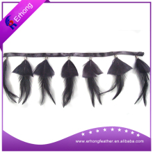 Fancy fish shape lovely feather trim