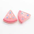 New Charm Colorful Summer Watermelon Shaped Flatback Resins Handmade Craft decor Charms Kids DIY Toy Spacer