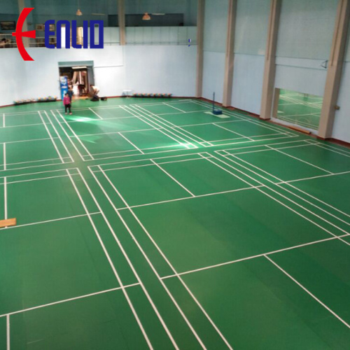 BWF aprovou piso de quadra de badminton