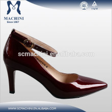 Elegant real leather wholesale high heel pumps