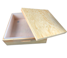 8000ML Large Silicone Rendering Soap Molds with Wooden Box and Lid