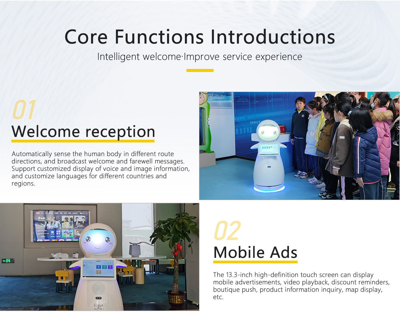 Business Consulting New Artificial Intelligence Robot Humanoid Personal Assistant Robot