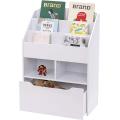 Wooden Bookcase And Standing Bookshelf For Children