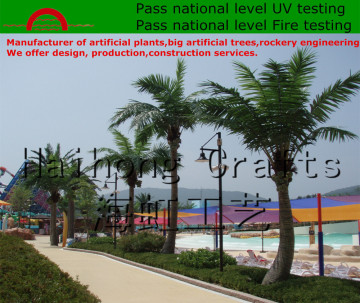 Outdoor artificial plants for theme park/GRC rockery engineering for water park/Artificial big tree