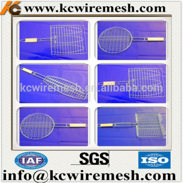 Stainless steel bbq fish grill netting