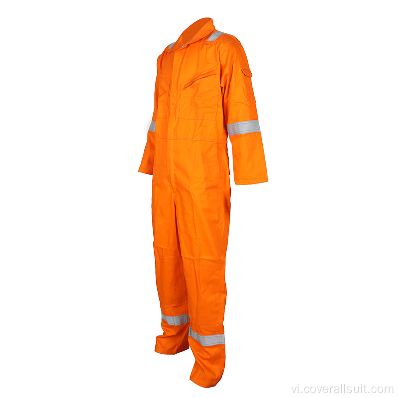 bông chống cháy nam coverall chống tĩnh điện