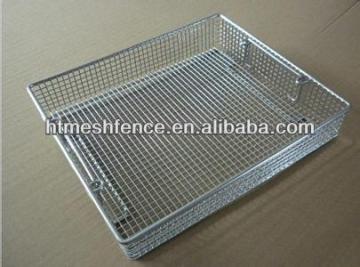 Fry basket /cleaning Metal Baskets/drying wire basket /rack /medical instrument cleaning baskets