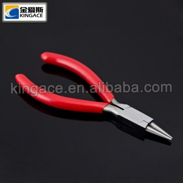 Carbon Steel Multifunction Round Nose Pliers with Rubber Handles