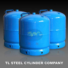 7.2l Hp295 Steel Compressed Liquefied Gas Cylinders With Valve For Mid East Market