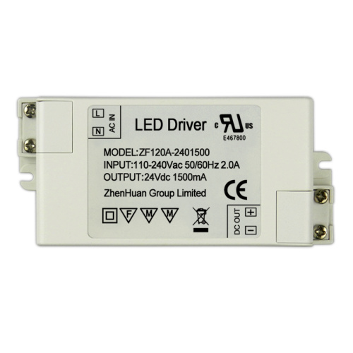 36W 24V 1500mA Constant Voltage Led Lighting Driver