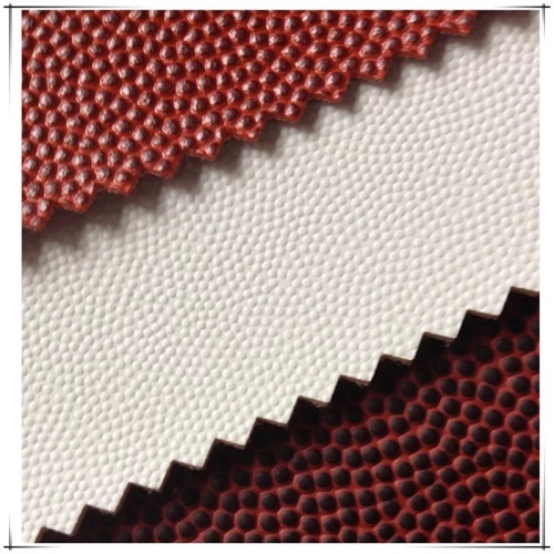 2020 Latest PU Artificial Leather for Basketball Decoration