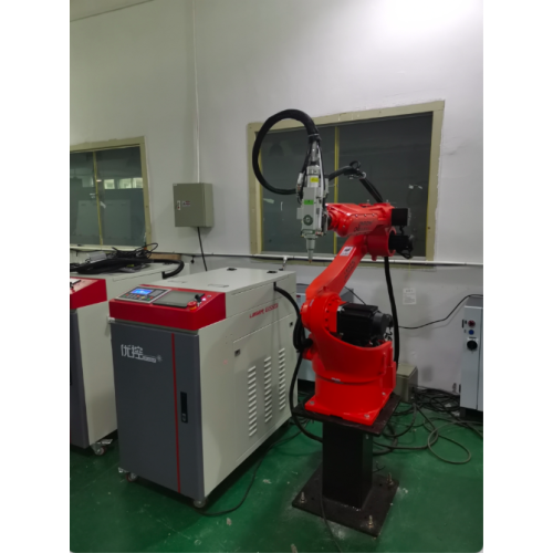 Portable optical fiber exciting light marking machine