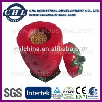 Strawberry shape customized tooth pick dispenser