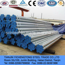 Dn150 Hot Dipped Galvanized Tube & Pipe with Blue Caps