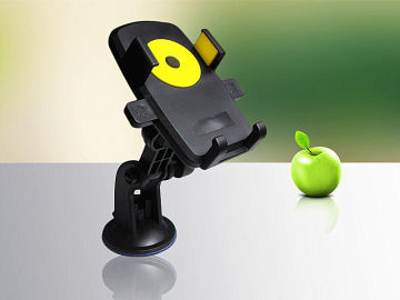 Abs Windshield Cradle Samsung Car Phone Holder One-touch Rotating Mount For Galaxy S Ii