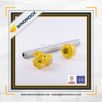 SINOROCK High quality civil engineering materials self drilling ground rod anchor