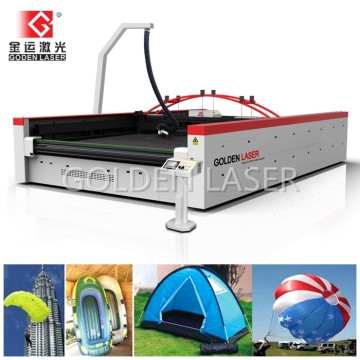 Large Laser Cutting Machine for Parachute Fabric