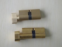 Standard Euro Profile Brass Cylinder with Knobs