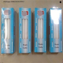 Wholesale 38g white stick candles bougies Cameroon