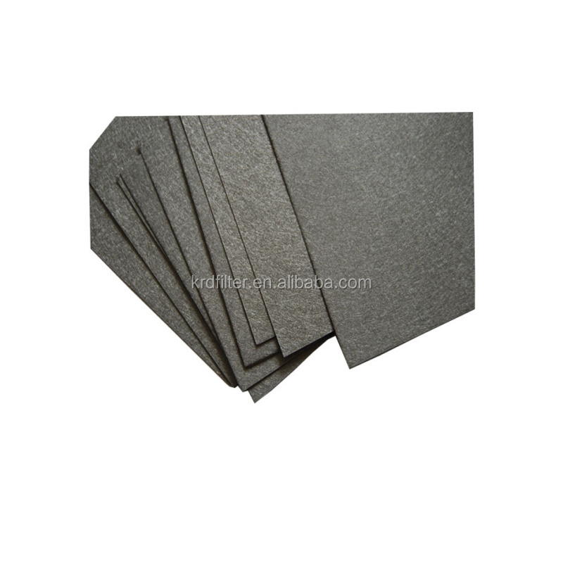 Sintered Metal Fiber Felt Washable Filter Media