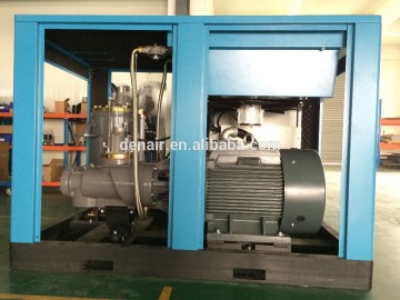 75HP 7Bar Double Screw Electric Stationary industrial screw compressor machine OEM