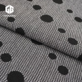 Tessuto jacquard in tessuto a maglia di poliestere in poliestere di cotone spot