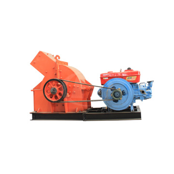 Top Brand Diesel Mini Mine Gypsum Talc Hammer Crusher
