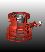 API oil drilling machine oil field single stage 35MPA casing head