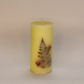 Hand Made Candles with Colors