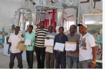 30 tons maize flour milling plant