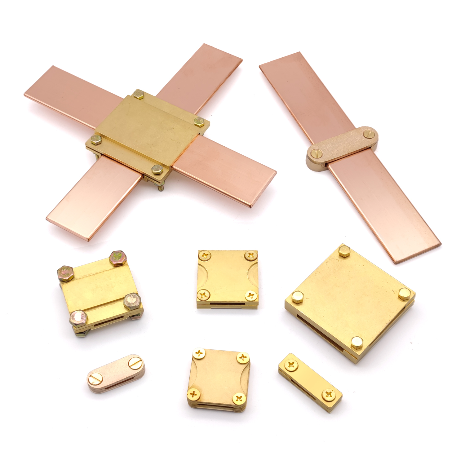 Welding Ground Clamps 20X3 mm Square Brass Clamps for Earthing clamp on rod holders