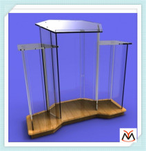 Luxury acrylic lectern,crystal acrylic lectern,acrylic podium