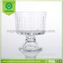 High quality icecream bowl /glass dessert bowl/glass trifle bowl for mix case